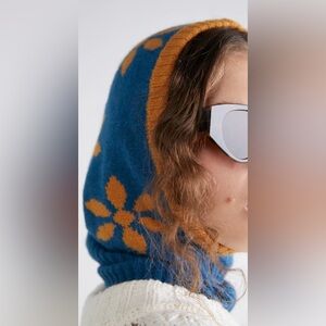 Free People Snow Flower Knit Balaclava
